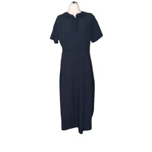 Amish Mennonite Dress XL 42" Bust Apron Handmade Modest Plain Clothing B…
